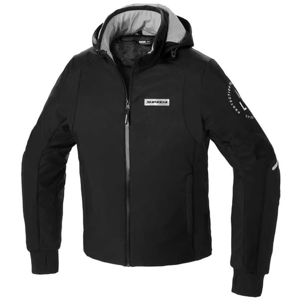 Spidi Armor H2out Jakke Med Hætte Sort M Mand