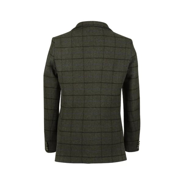 Aubrion Mens Saratoga Checked Horse Riding Jacket