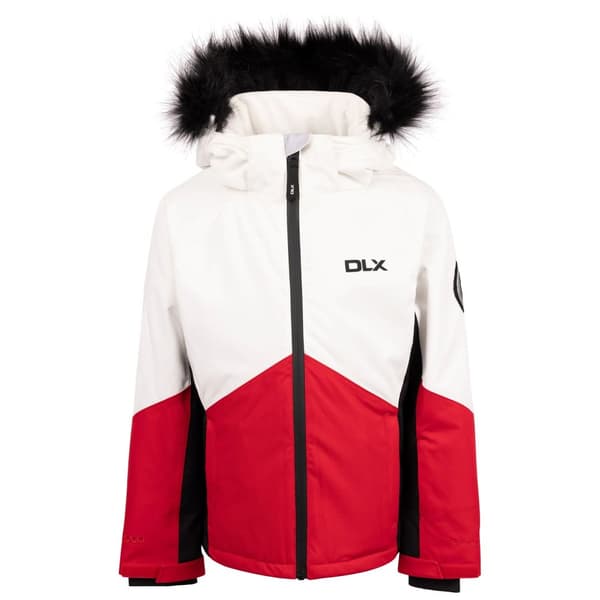 Trespass Girls Shelbie DLX Ski Jacket Red 7-8 Years