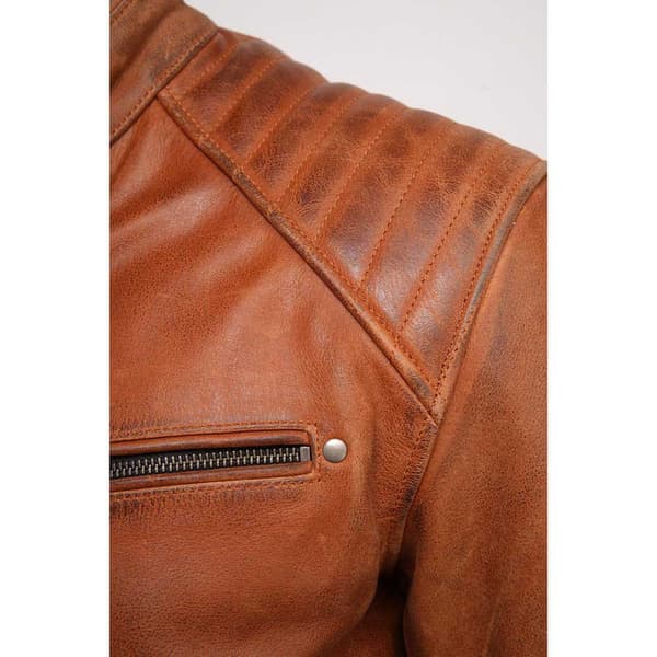 Helstons Rocker Nahkatakki Ruskea 3XL Mies