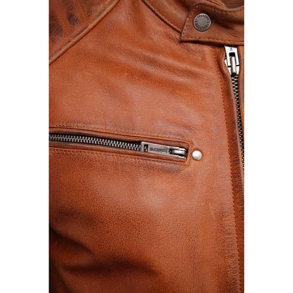 Helstons Rocker Nahkatakki Ruskea 3XL Mies