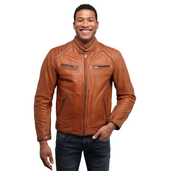Helstons Rocker Nahkatakki Ruskea 3XL Mies