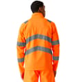 Miniatyrbild 3 av 4: Regatta Pro Contract Ablaze 2-lagers Hi-Vis Soft Shell-jacka för herrar