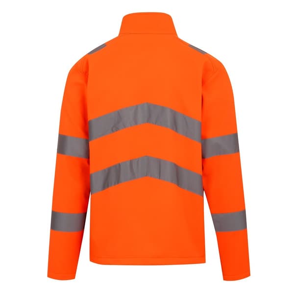Regatta Pro Contract Ablaze 2-lagers Hi-Vis Soft Shell-jacka för herrar