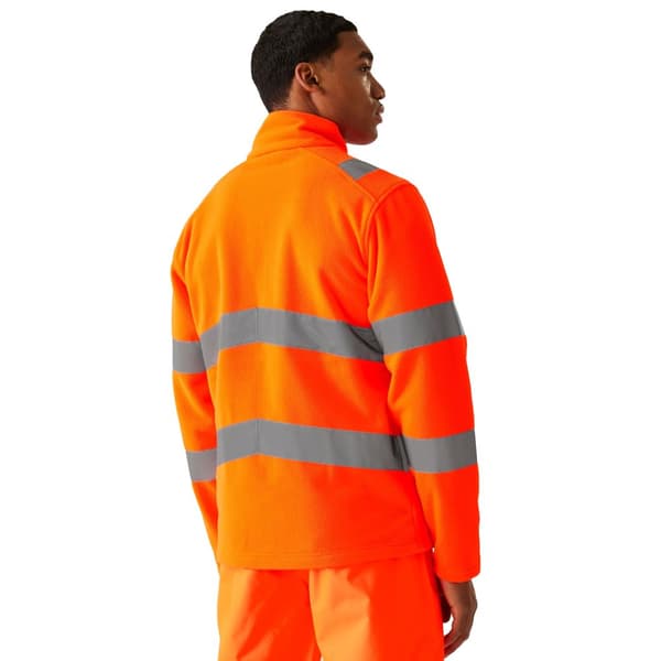 Regatta Unisex Adult Pro Contract Thor High-Vis Fleece Jacket
