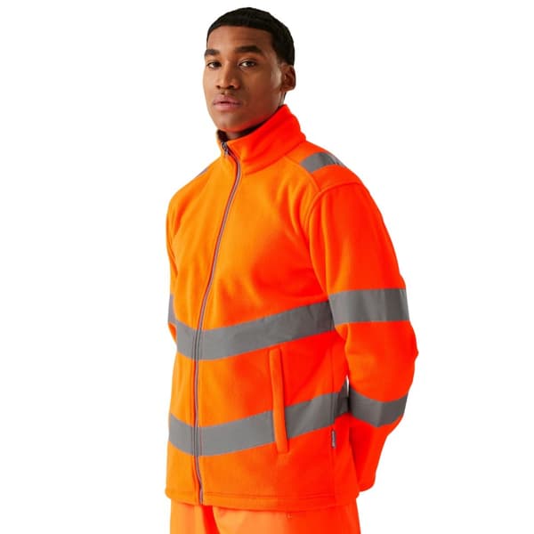 Regatta Unisex Adult Pro Contract Thor High-Vis Fleece Jacket