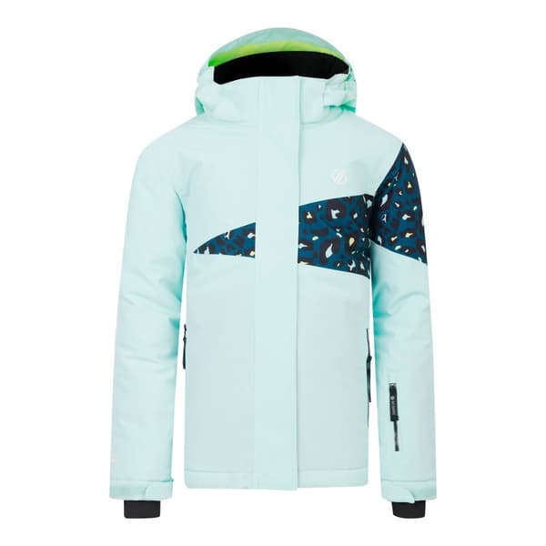Dare 2B Skidjacka Humour III Cheetah Print för barn/ungdomar Blue 7-8 Years
