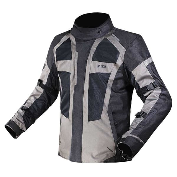 Ls2 Textil Scout Jakke Grå 2XL Kvinde