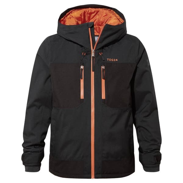 TOG24 Mens Nitehawk Ski Jacket Black XXL