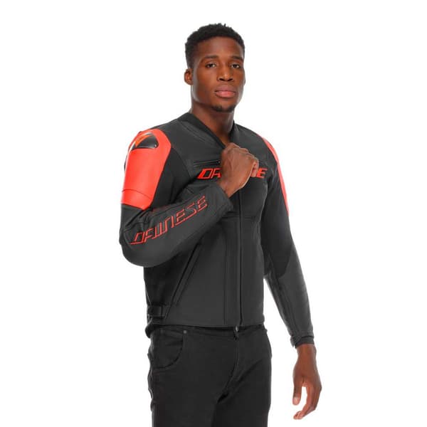Dainese Racing 5 Läderjacka Svart 50 Man