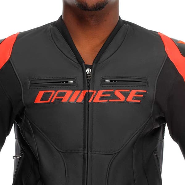 Dainese Racing 5 Läderjacka Svart 50 Man