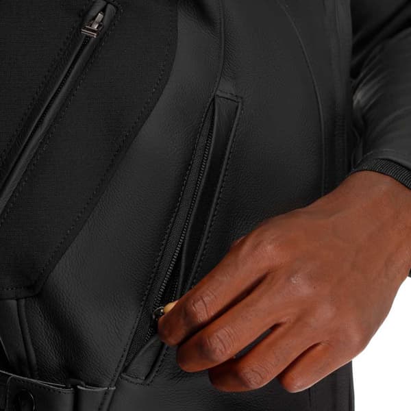 Dainese Racing 5 Läderjacka Svart 50 Man