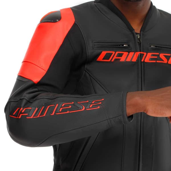 Dainese Racing 5 Läderjacka Svart 50 Man