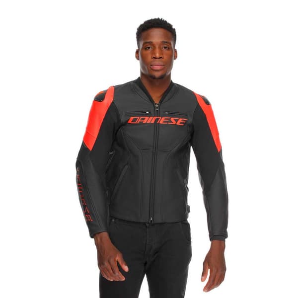 Dainese Racing 5 Läderjacka Svart 50 Man