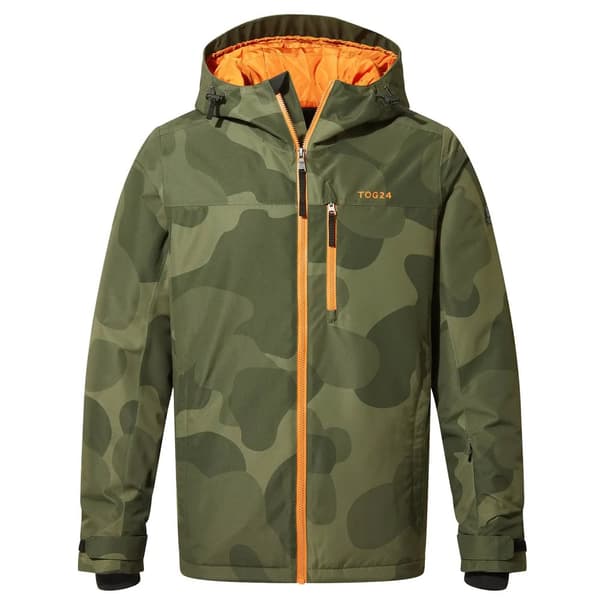 TOG24 Mens Palisade Pixel Camo Ski Jacket