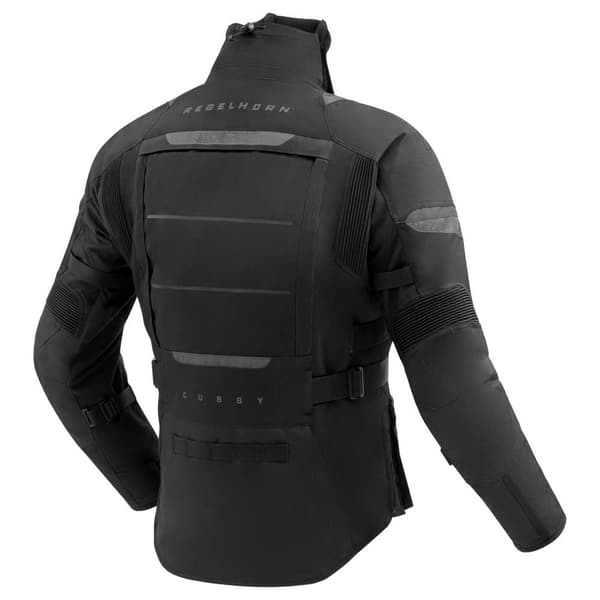 Rebelhorn Cubby V Jakke Sort 7XL Mand