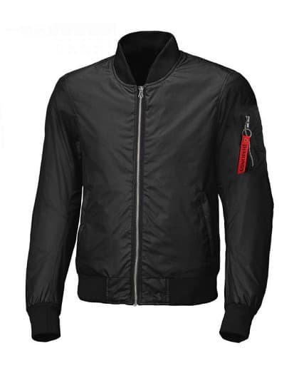 LADY KEVLAR BOMBERJAKKE CE AA 17092:2020 SORT MOTORCYKELJAKKE - MCV