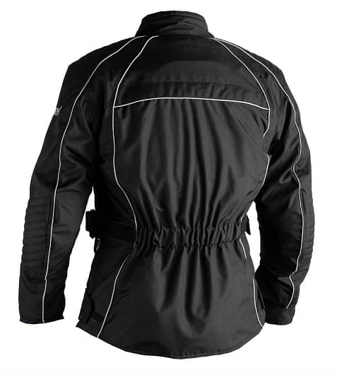 DAM SVART ALLVÄDERS JACKA TEXTIL MC JACKA MCV DS5