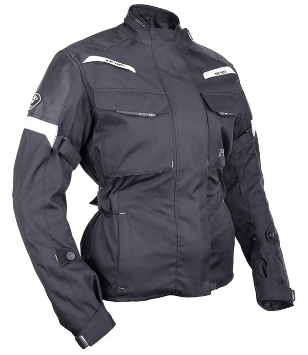WOLF PROFESSIONELL MC-JACKA EXPLORER DAM SVART XS
