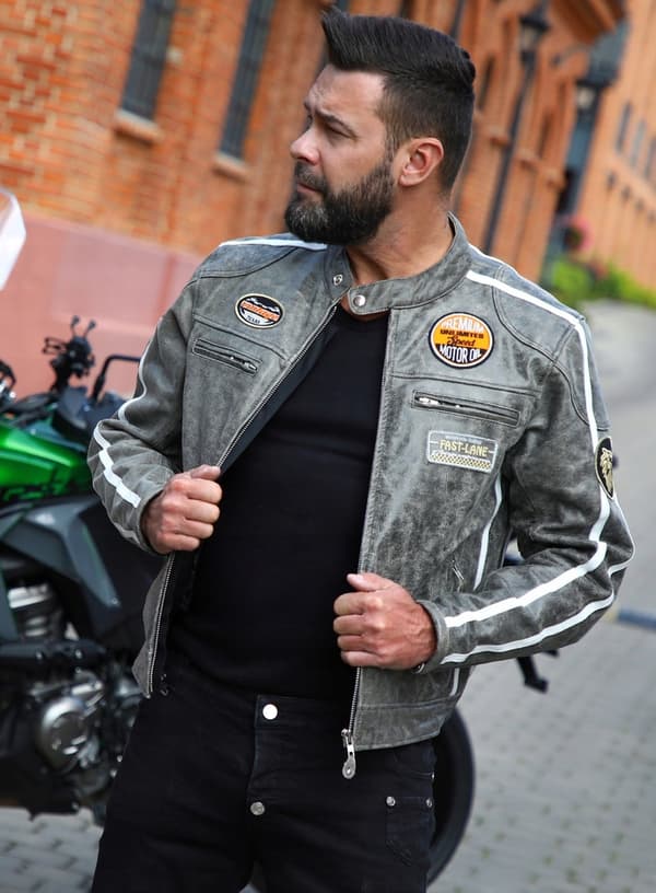 WOLF SKINNJACKA RETRO CRACKER 3XL