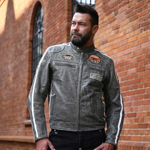 WOLF SKINNJACKA RETRO CRACKER 3XL