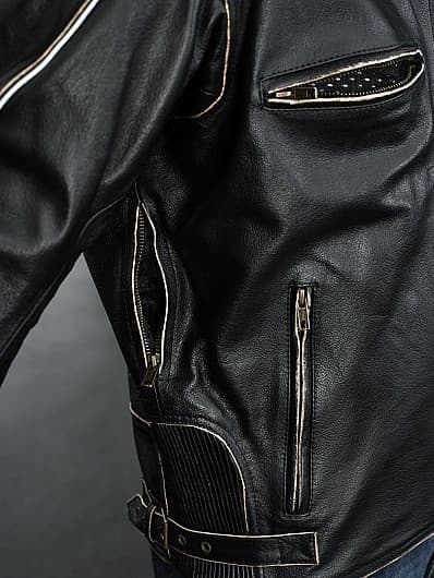SKINNJACKA GEORGE CE AA 17092:2020 BLACK MC - MCV DS5