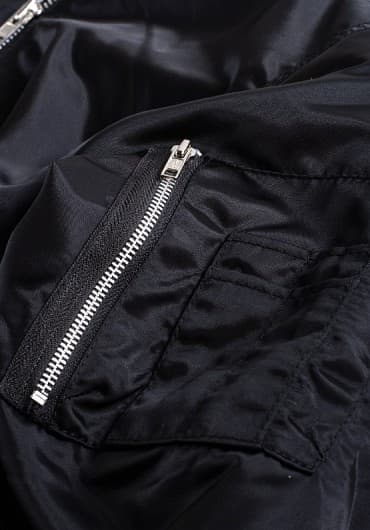 JUNIOR / BARN KEVLAR BOMBERJACKA CE AA 17092:2020 BLACK MC JACKA - MCV DS5