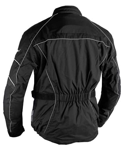 MC Allvädersjacka SVART Textil Mc jacka - MCV DS5