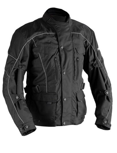MC Allvädersjacka SVART Textil Mc jacka - MCV DS5