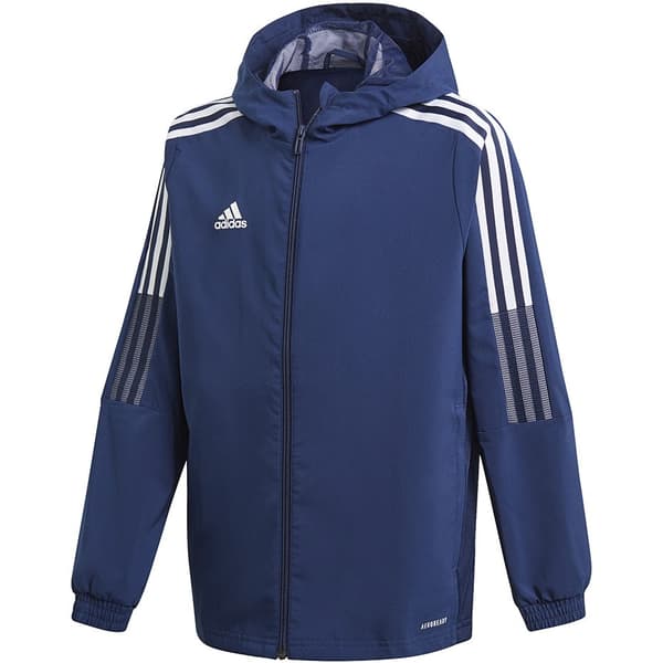 adidas Tiro 21 -tuulitakki tummansininen GP4974 116 cm