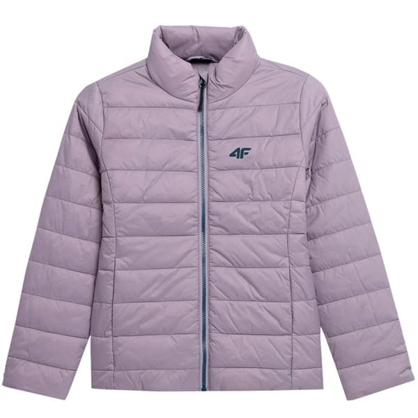 Piger dunjakke 4F lys lilla 4FJSS23TDJAF073 52S 128cm