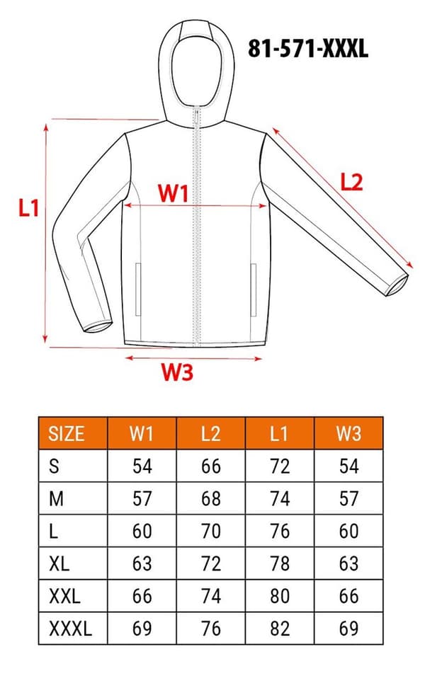 NEO tools 81-571-XXXL arbetskläder Jacka