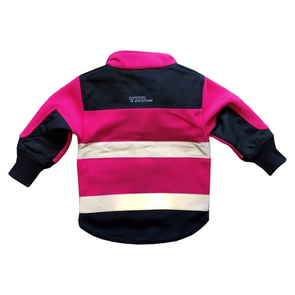 Fleecejacka med Loxy-reflex Rosa