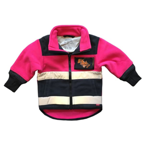 Fleecetakki Loxy-heijastimella Pinkki 150 Fleecetakki Loxy-heijastimella Pinkki 150