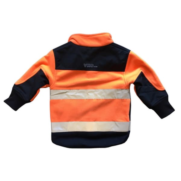 Fleecejacka med Loxy-reflex Orange