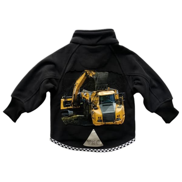 Fleecejacka Grävmaskin