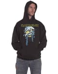 Miniatyrbild 1 av 4: Iron Maiden Hoodie Powerslave Band Logo Official Mens Black Pullover