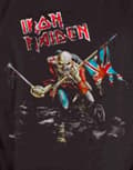 Miniatyrbild 3 av 4: Iron Maiden Hoodie The Trooper Band Logo Official Mens Black Pullover
