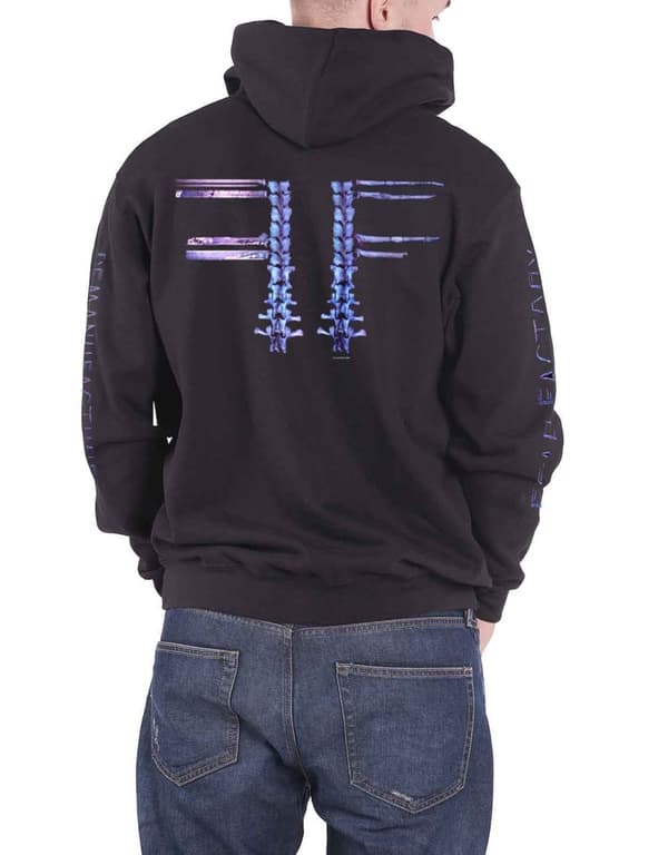Fear Factory Demanufacture Pocket Band Logo Hoodie
