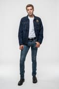 Miniatyrbild 2 av 4: Queen Denim Jacket Classic Crest Band Logo Official Unisex