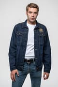 Miniatyrbild 1 av 4: Queen Denim Jacket Classic Crest Band Logo Official Unisex