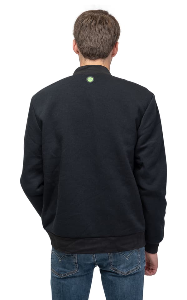 The Beatles Quilted Jacket Classic Drum Band Logo Official Black Unisex