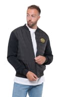 Miniatyrbild 1 av 4: Guns N Roses Quilted Jacket Classic Band Logo Official Black Unisex