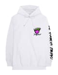 Miniatyrbild 1 av 4: Yungblud Hoodie Be Happy Face Logo Official White Pullover Unisex