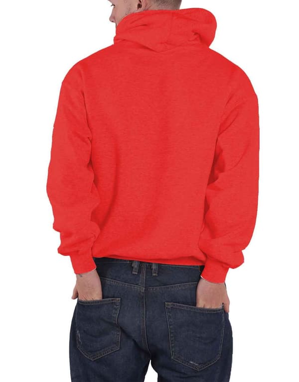 Billie Eilish Hoodie Racer Logo Official Unisex Red Pullover