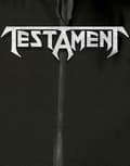Miniatyrbild 3 av 4: Testament Hoodie Pitchfork Horns Band Logo Official Mens Black Pullover
