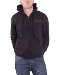 Miniatyrbild 1 av 2: Queen Hoodie Classic Crest Band Logo Back Print Official Mens Black Zipped