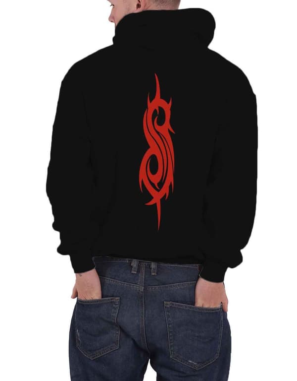 Slipknot Splatter Band Logo Pullover Hoodie