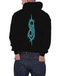 Miniatyrbild 2 av 4: Slipknot Hoodie Graphic Goat Band Logo Official Mens Black Pullover