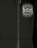 Miniatyrbild 3 av 4: Heilung Hoodie Remember Band Logo Official Mens Black Zipped